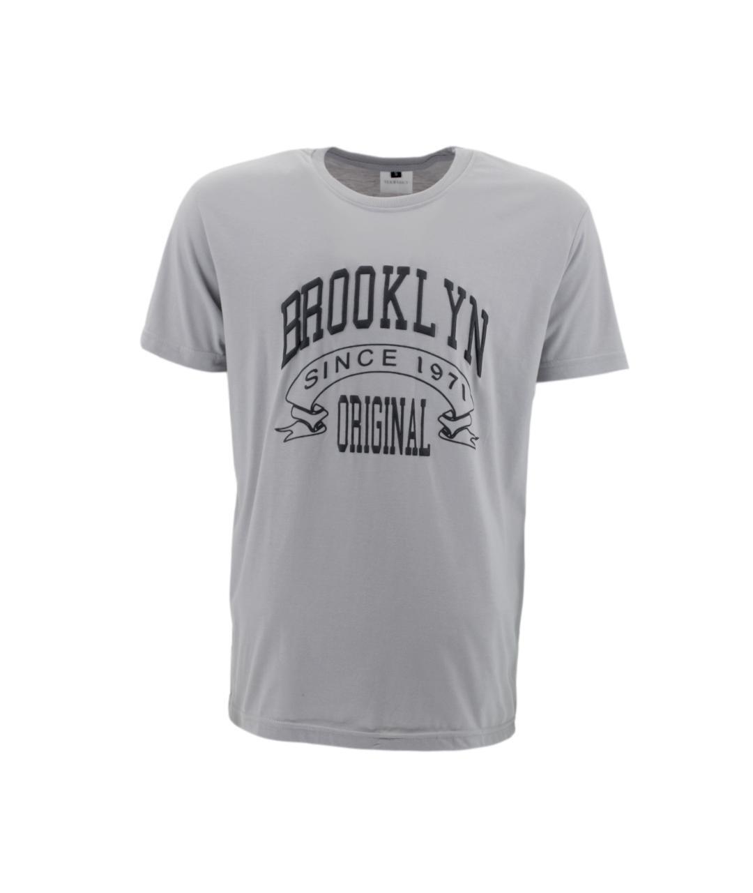 FIL Men's Cotton Crew Neck T-Shirt Tee Short Sleeve - Brooklyn B - Picture 9 of 9