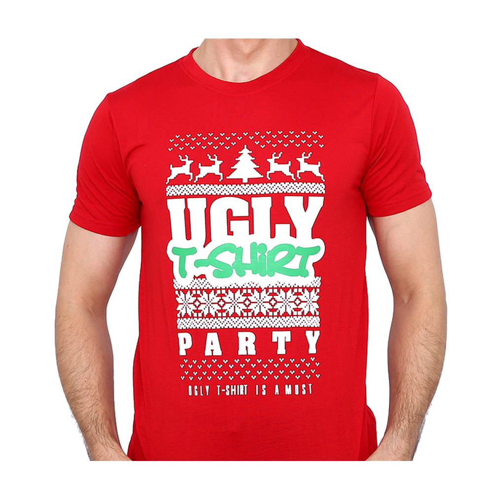 Adult Mens Christmas T Shirts 100% Cotton Xmas Tees Funny Humor Holiday