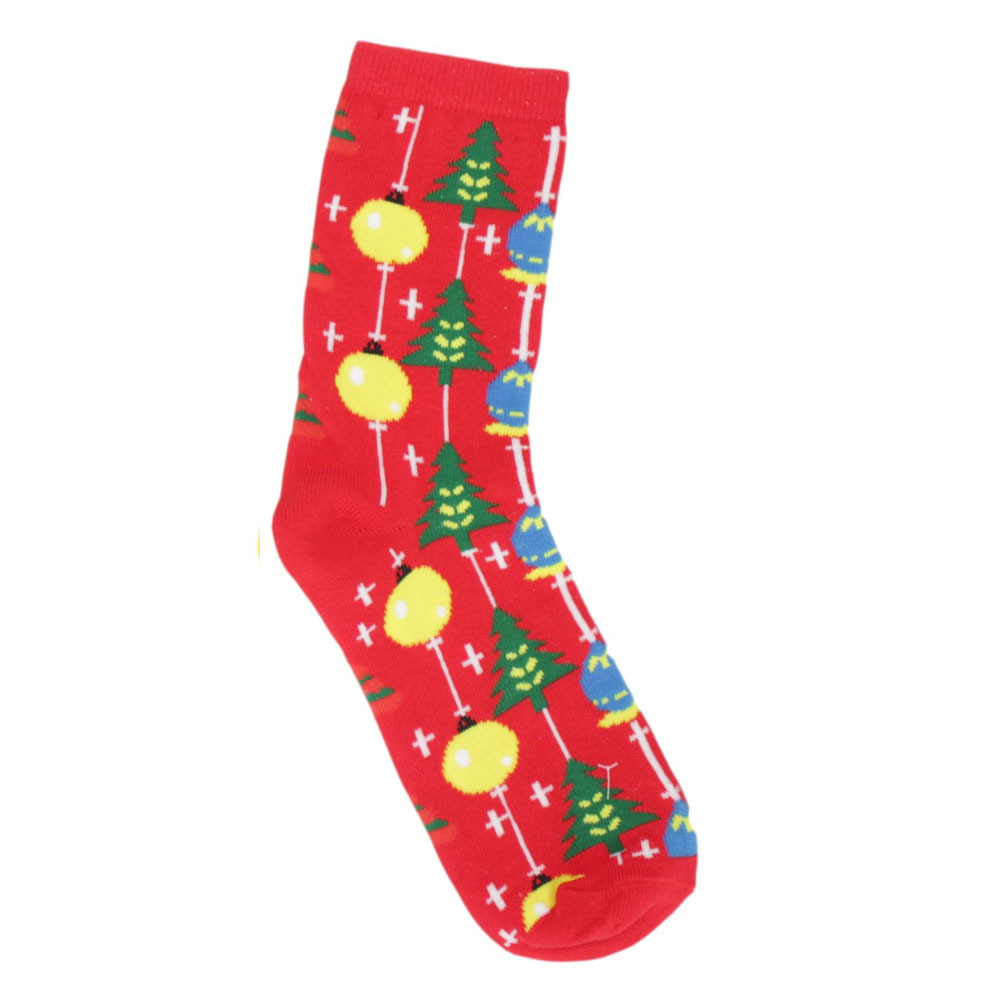 FIL Kids Christmas Socks Cotton Unisex Santa Claus Xmas Gift Holiday Girl Boy - Picture 2 of 7