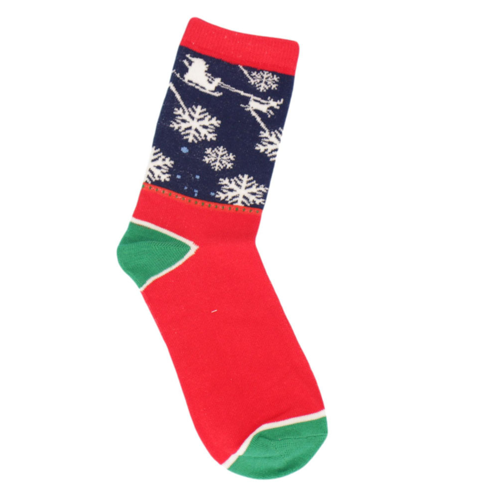 FIL Kids Christmas Socks Cotton Unisex Santa Claus Xmas Gift Holiday Girl Boy - Picture 7 of 7