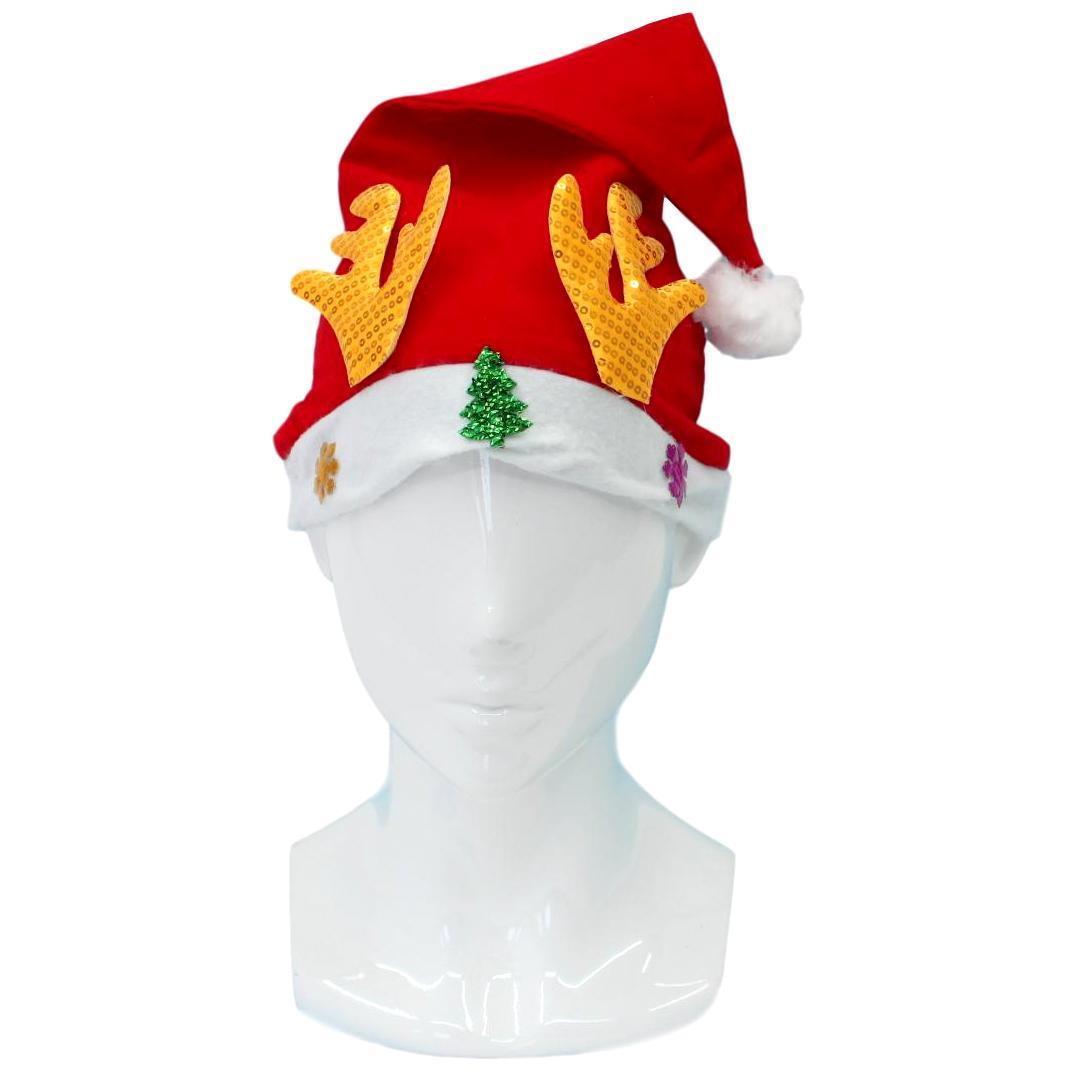 Adult Unisex Christmas Xmas Novelty Hat Party Wear Tree Rudolf Santa