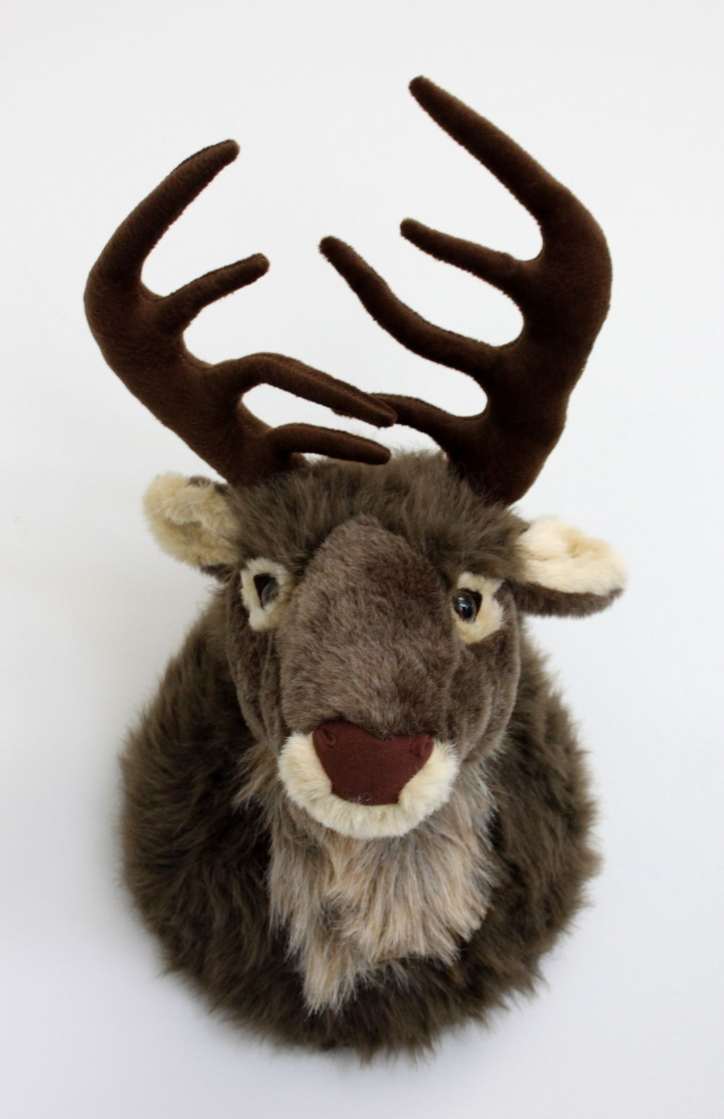 plush wall hanging furry reindeer moose head christmas xmas home dcor 44x23cm - Christmas Moose Home Decor plush wall hanging furry reindeer moose head christmas xmas home dcor 44x23cm - Christmas Moose Home Decor