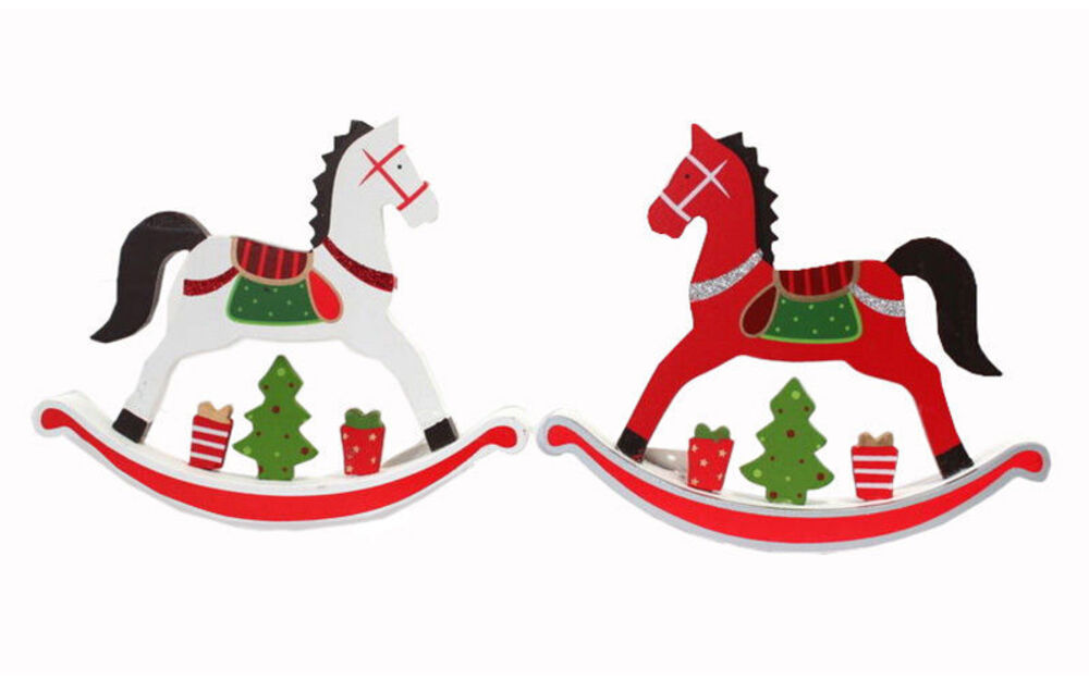 christmas rocking horse