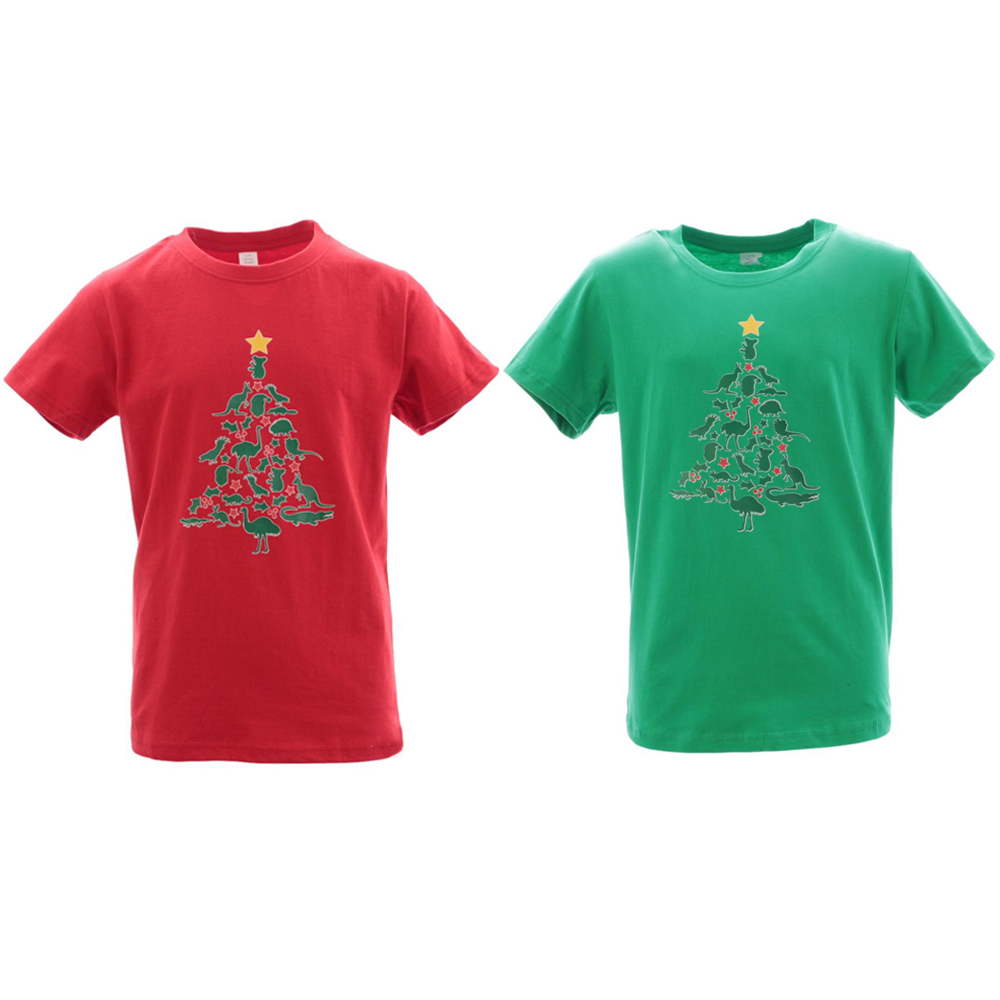 red and green christmas shirt