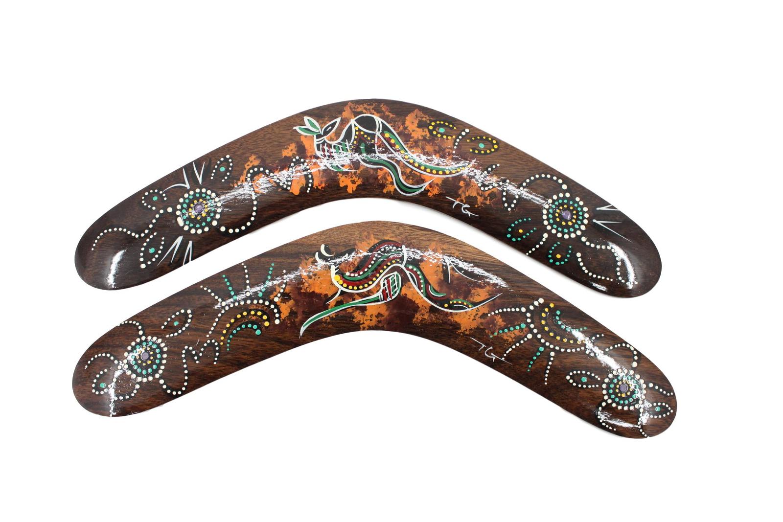 Australian Outback Picture Of Boomerang Art Aborigina vrogue.co