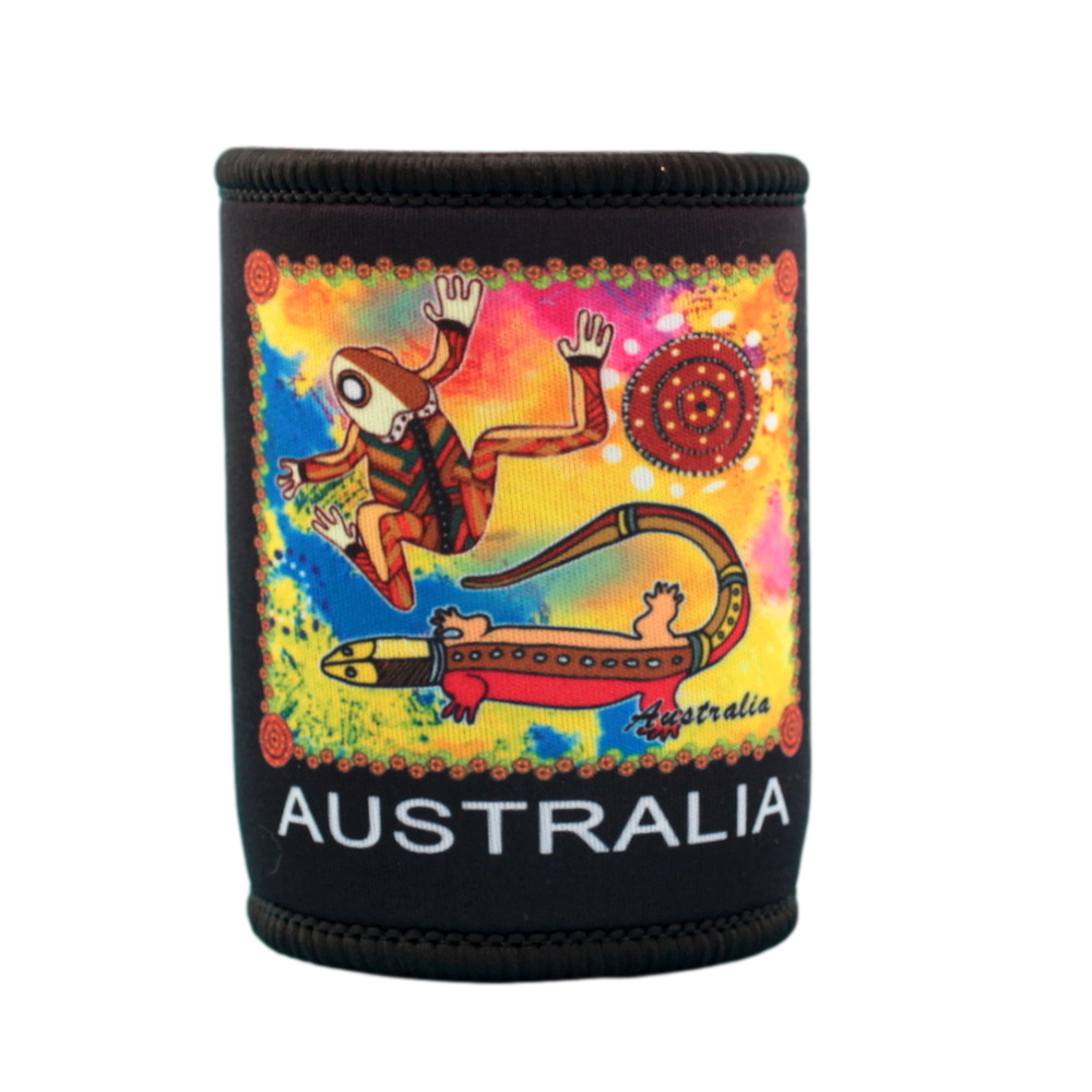 Stubby Holder Stubbie Can Beer Bottle Drink Cooler Australia Flag Funny Souvenir - Picture 109 of 110