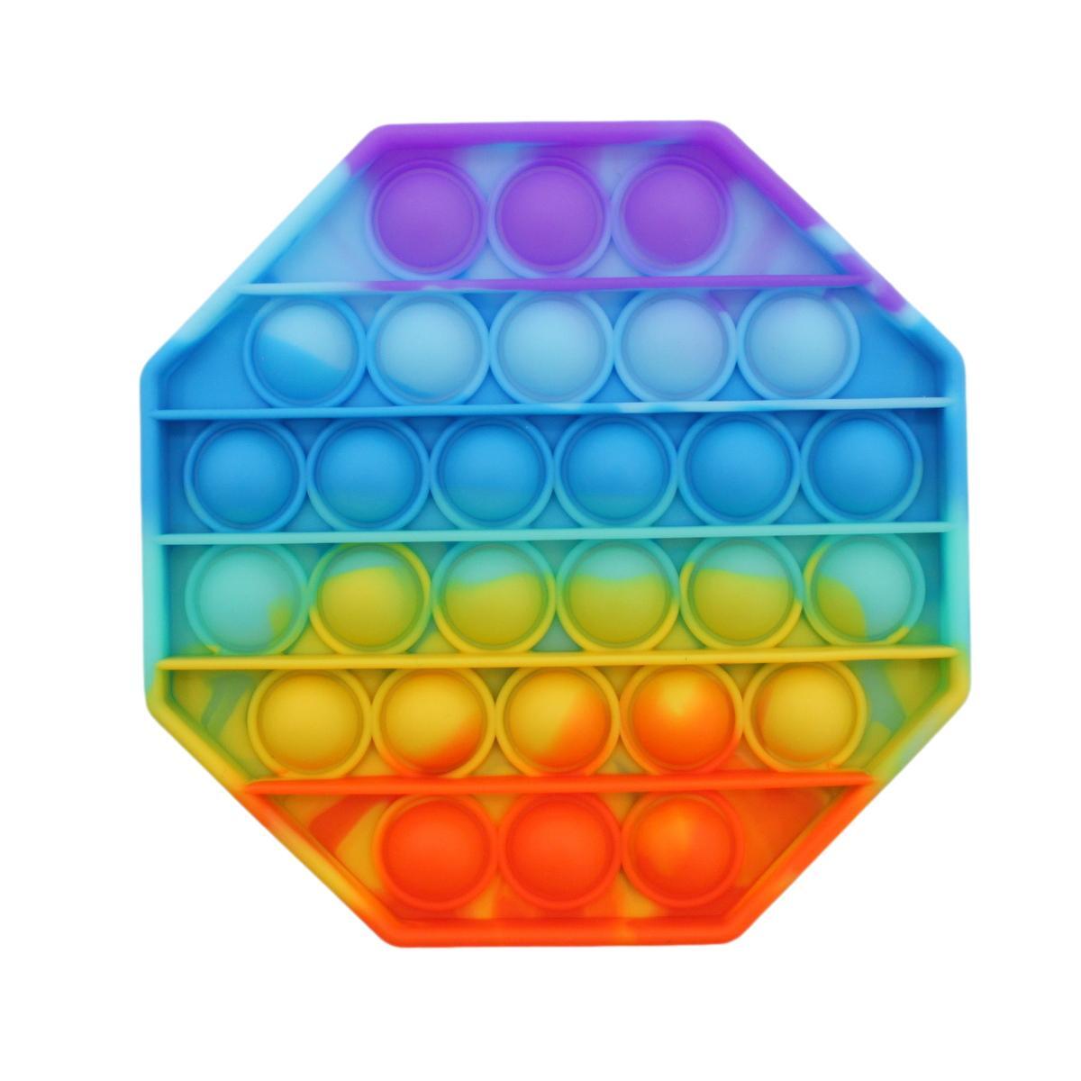 Push Bubble-Pop it Sensory Fidget Toy Stress Relief Kids Tiktok Family Game Gift 