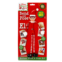 Christmas Elves Behaving Badly Bend Pose Naughty Figure Naughty Elf Toy