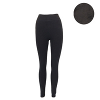 FIL Women's Fleece Lined Leggings One Size 6-18 Thermal Leggings Winter Warm Pants