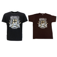 Adult T Shirt Australian Australia Day Souvenir 100% Cotton - Ned Kelly