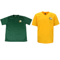 Adult Mens Sports Soccer Football Rugby Jersey Top T Shirt Australia Souvenir B