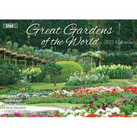 Great Gardens - 2022 Rectangle Wall Calendar 13 Months by Bartel