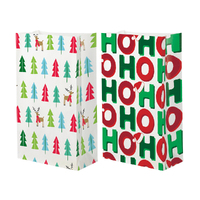12pcs Christmas Paper Treat Bags Candy Gifts Party Favour Cookie Wrapping Bags