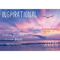 Inspiration - 2026 Rectangle Wall Calendar 16 Months by Design Group