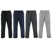 FIL Men's Lightweight Track Pants Jogger Trackies Sweat Pants Zipped Pocket