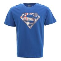 Adult T Shirt Australian Australia Day Souvenir Gift 100% Cotton - Superman