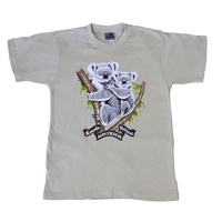 Adult T Shirt Australian Australia Day Souvenir Gift 100% Cotton - Koala Habitat