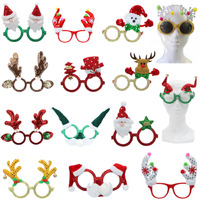Christmas Xmas Party Glasses Photo Booth Props Costume Accessories Fancy Dress
