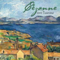 Cezanne - 2022 Square Wall Calendar 16 month by Gifted Stationery