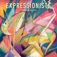 Expressionists - 2022 Square Wall Calendar 16 month by Gifted Stationery