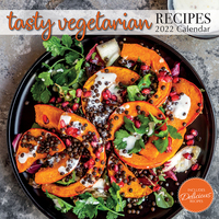 Tasty Vegetarian Recipes - 2022 Square Wall Calendar 16 month by Gifted Stationery