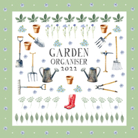 Garden Organiser - 2022 Square Wall Calendar 16 month by Gifted Stationery