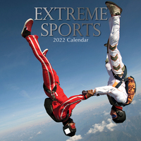 Extreme Sports - 2022 Square Wall Calendar 16 month by Gifted Stationery