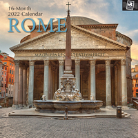 Rome - 2022 Square Wall Calendar 16 month by Gifted Stationery