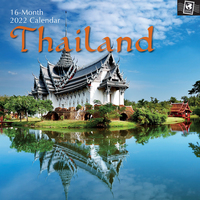 Thailand - 2022 Square Wall Calendar 16 month by Gifted Stationery