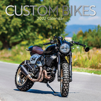 Custom Bikes - 2022 Square Wall Calendar 16 month by Gifted Stationery