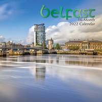 Belfast - 2022 Square Wall Calendar 16 month by Gifted Stationery