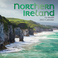 Northern Ireland - 2022 Square Wall Calendar 16 month by Gifted Stationery
