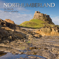 Northumberland - 2022 Square Wall Calendar 16 month by Gifted Stationery