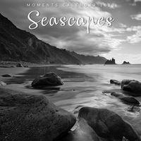 Seascapes - 2022 Square Wall Calendar 16 month by Gifted Stationery