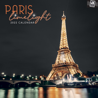 Paris Limelight - 2022 Square Wall Calendar 16 month by Gifted Stationery