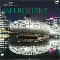 Melbourne - 2022 Square Wall Calendar 16 month by Gifted Stationery
