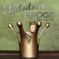Fabulous Frogs - 2024 Square Wall Calendar 16 month by Gifted Stationery (5)