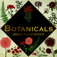 Botanicals - 2024 Square Wall Calendar 16 month by Gifted Stationery (17)