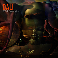 Dali - 2024 Square Wall Calendar 16 month by Gifted Stationery (1)