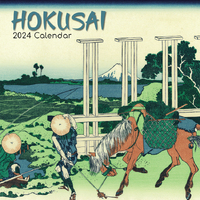 Hokusai - 2024 Square Wall Calendar 16 month by Gifted Stationery (7)