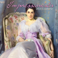 Impressionists - 2024 Square Wall Calendar 16 month by Gifted Stationery (5)