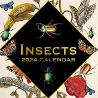 Insects - 2024 Square Wall Calendar 16 month by Gifted Stationery (13)