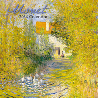 Monet - 2024 Square Wall Calendar 16 month by Gifted Stationery (13)