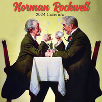 Norman Rockwell - 2024 Square Wall Calendar 16 month by Gifted Stationery (14)