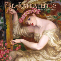 Pre-Raphaelites - 2024 Square Wall Calendar 16 month by Gifted Stationery (11)