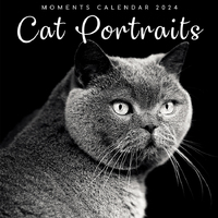 Cat Portraits - 2024 Square Wall Calendar 16 month by Gifted Stationery (8)