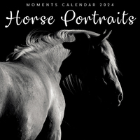 Horse Portraits - 2024 Square Wall Calendar 16 month by Gifted Stationery (5)