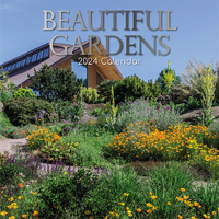 Beautiful Gardens - 2024 Square Wall Calendar 16 month by Gifted Stationery (16)