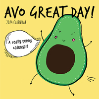 Avo Great Day - 2024 Square Wall Calendar 16 month by Gifted Stationery (18)