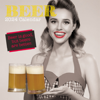 Beer - 2024 Square Wall Calendar 16 month by Gifted Stationery (4)